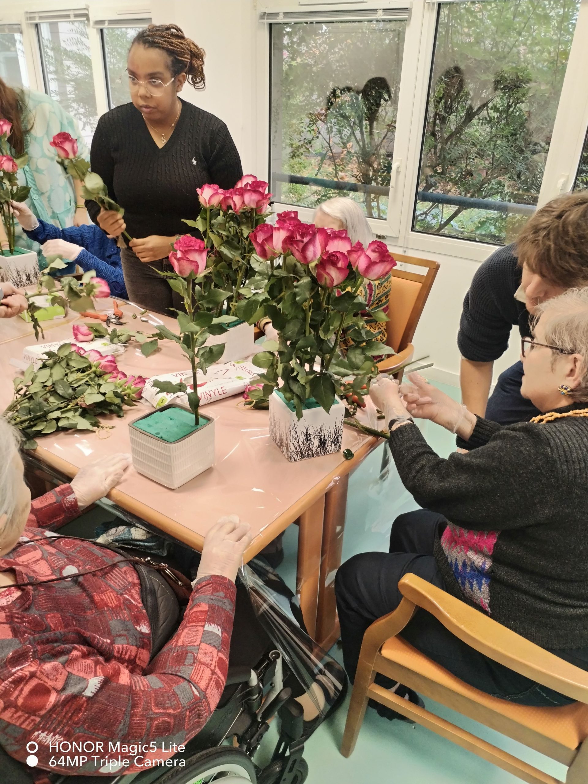 Atelier d&rsquo;art floral : Un moment de création partagé