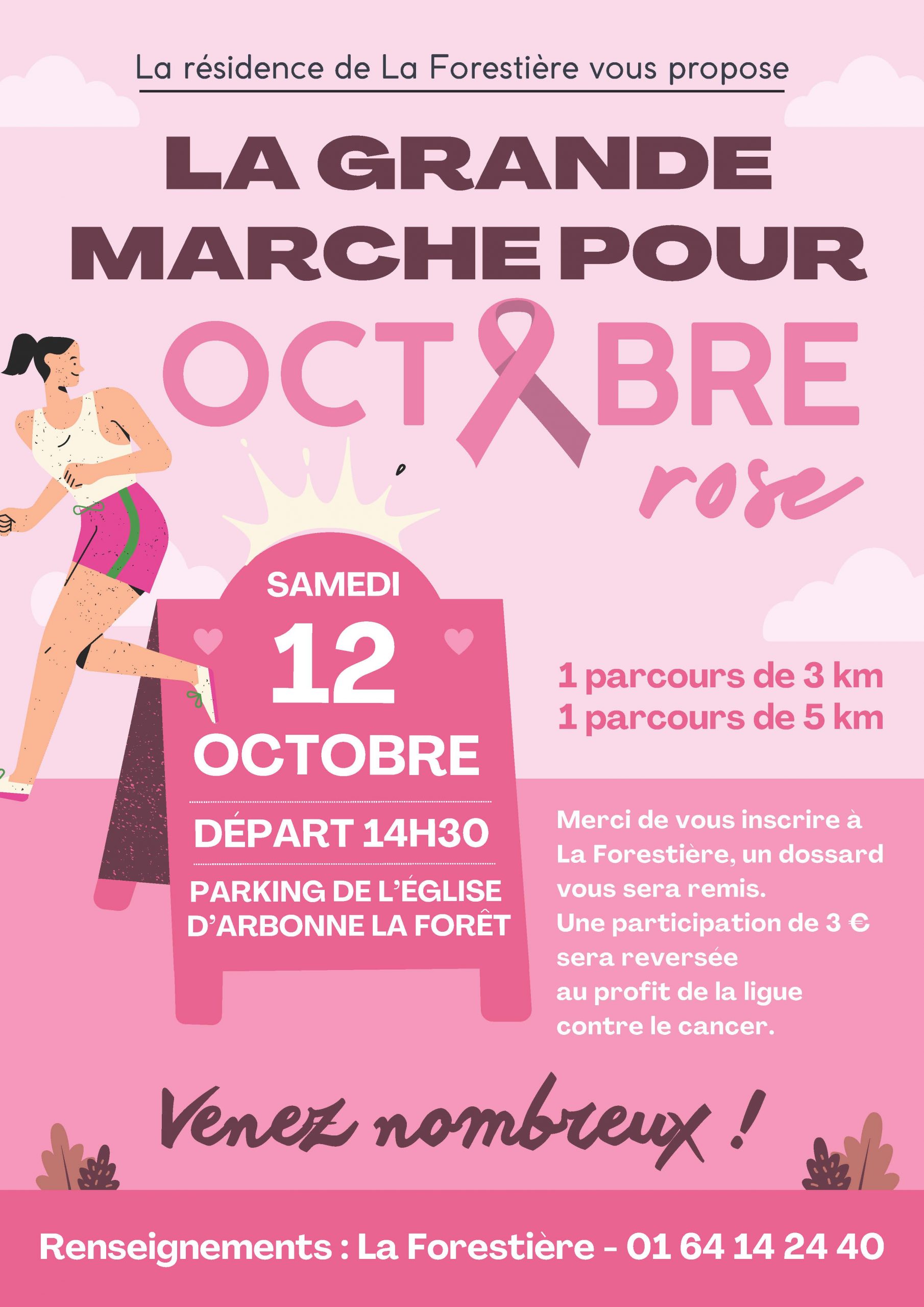 Une marche solidaire contre le cancer