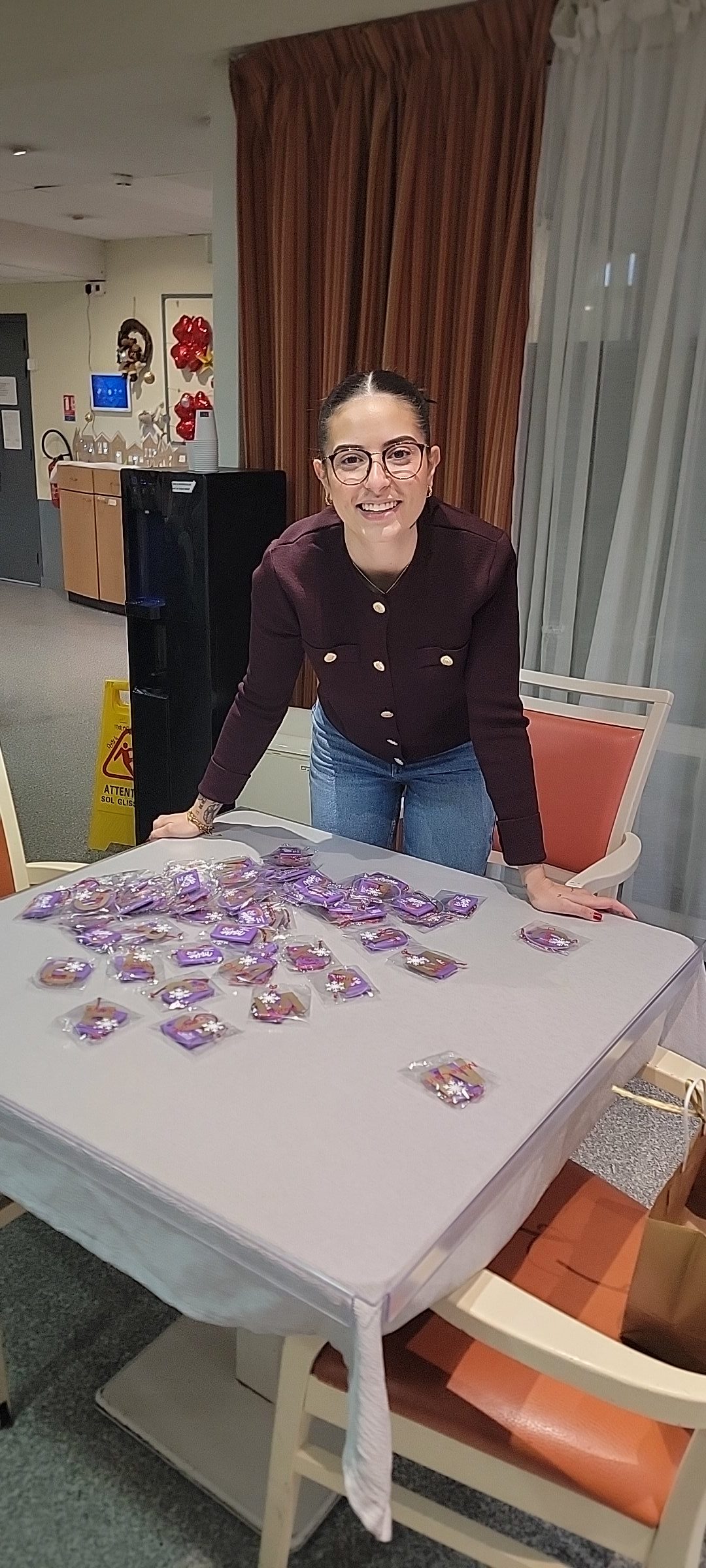 Une visite pleine de générosité et de chaleur humaine