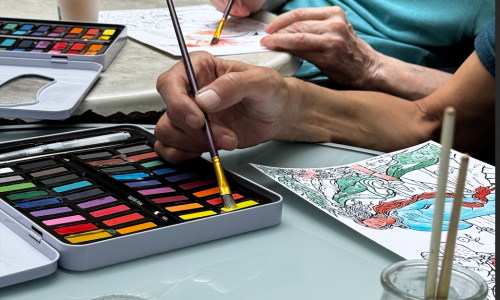 Nos résidents ont du talent 🎨🖍️