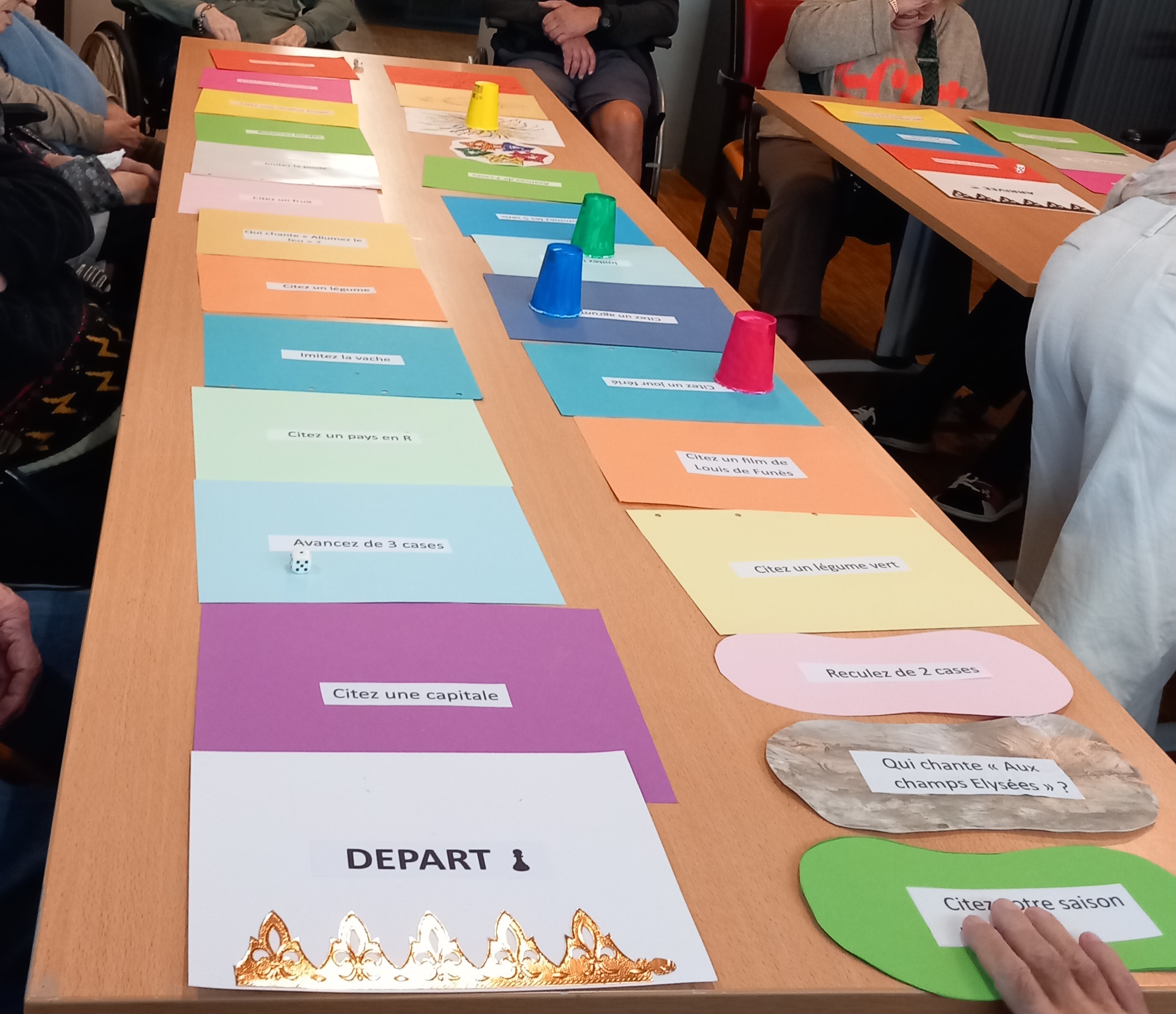 Jeu de l&rsquo;oie maison