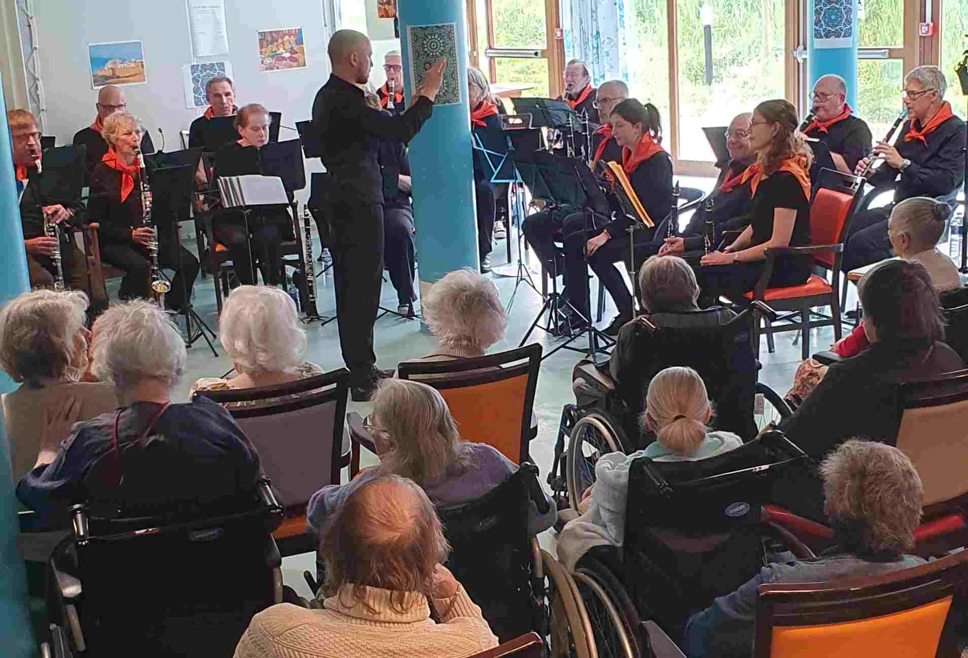 Des clarinettes en privé à la Maison des Poètes