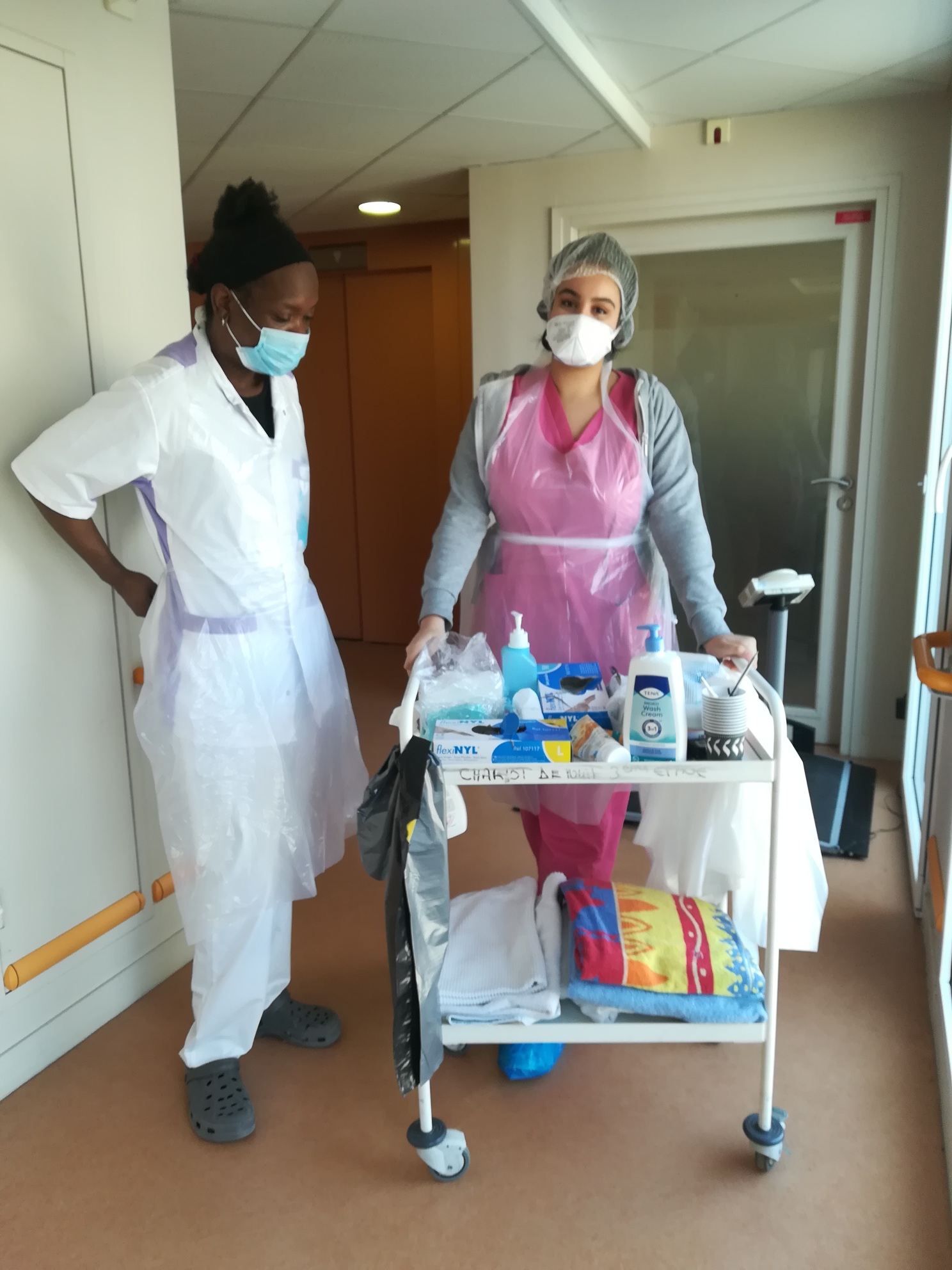 Les soignants mobilisés contre l’épidémie