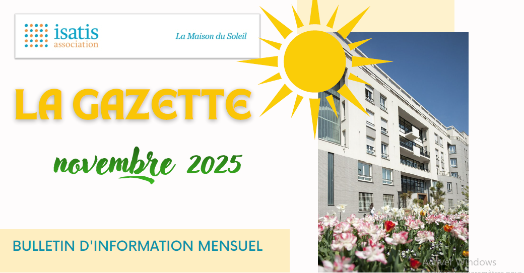 La gazette de novembre !
