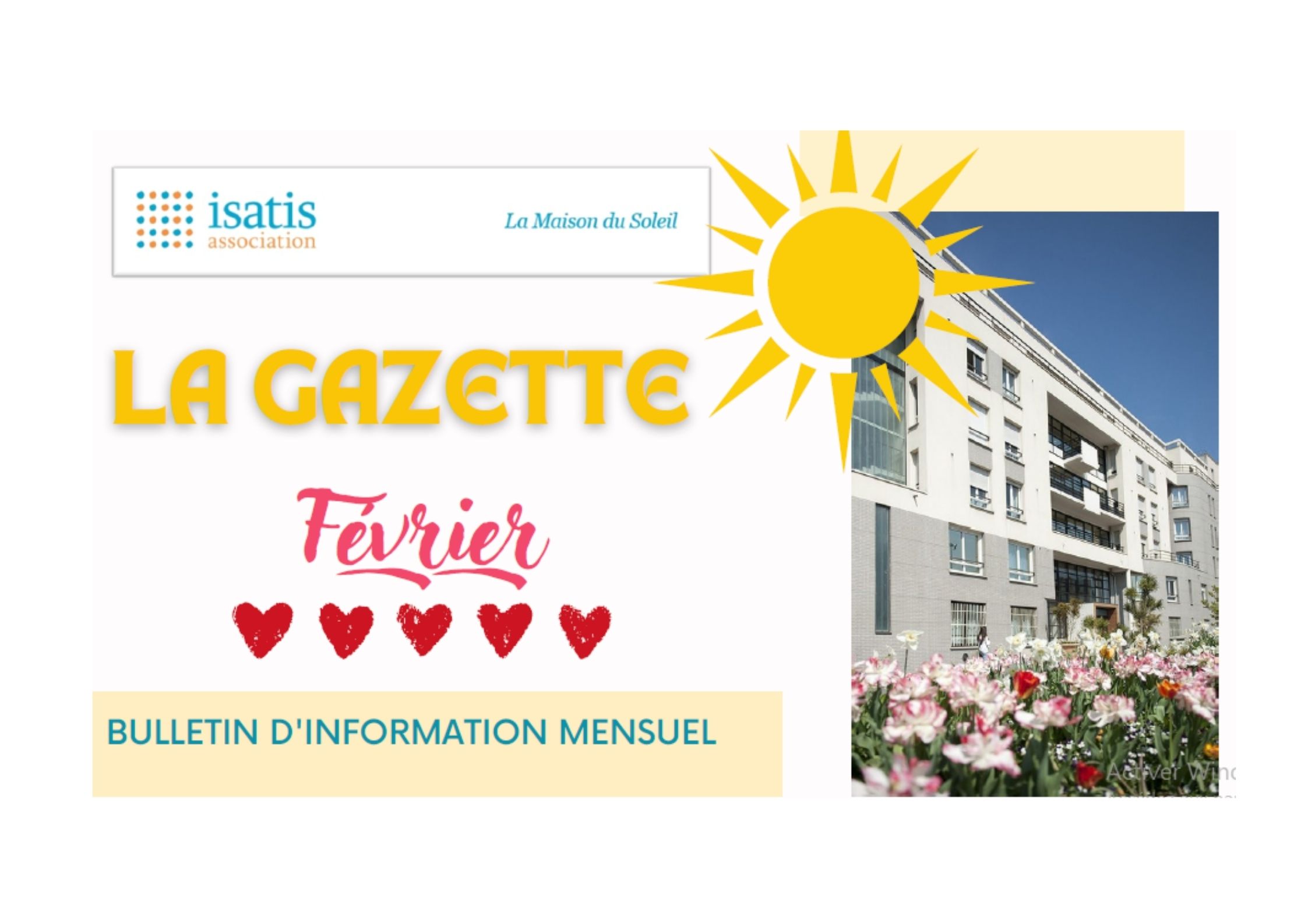 La Gazette de février !