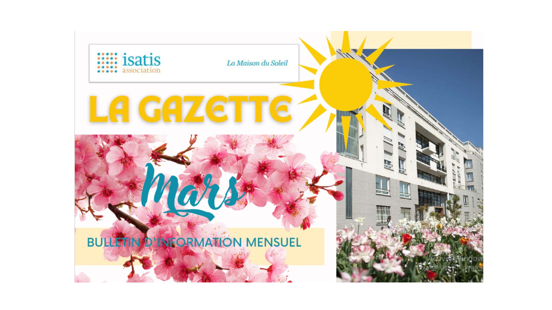 Les beaux moments de mars à la Maison du Soleil🌷