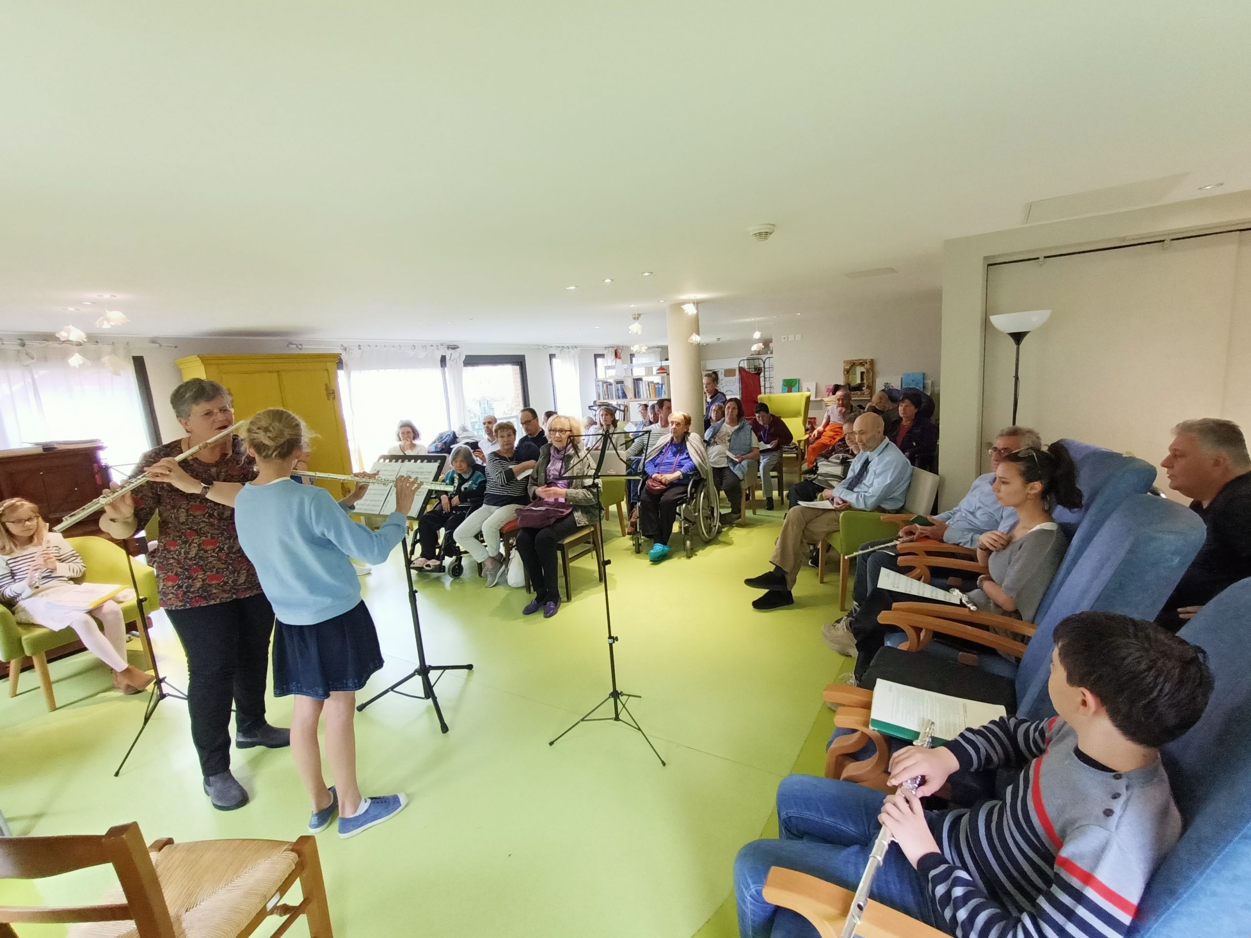Concert de flutes traversières